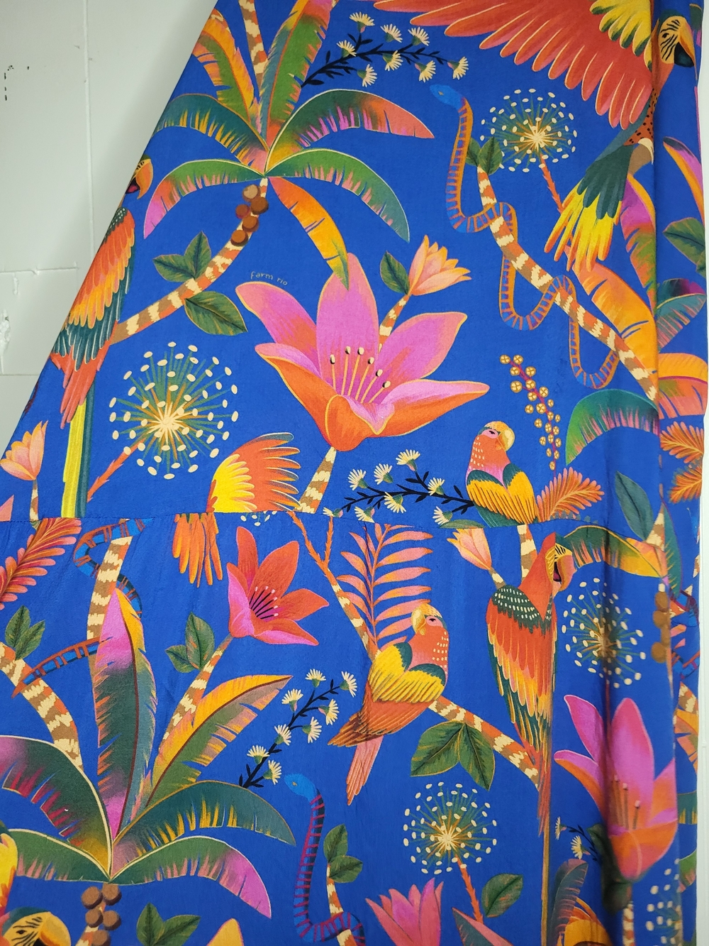 FARM Rio Macaw Party Cover Up Macaw Party Blue - Picture 10 of 12